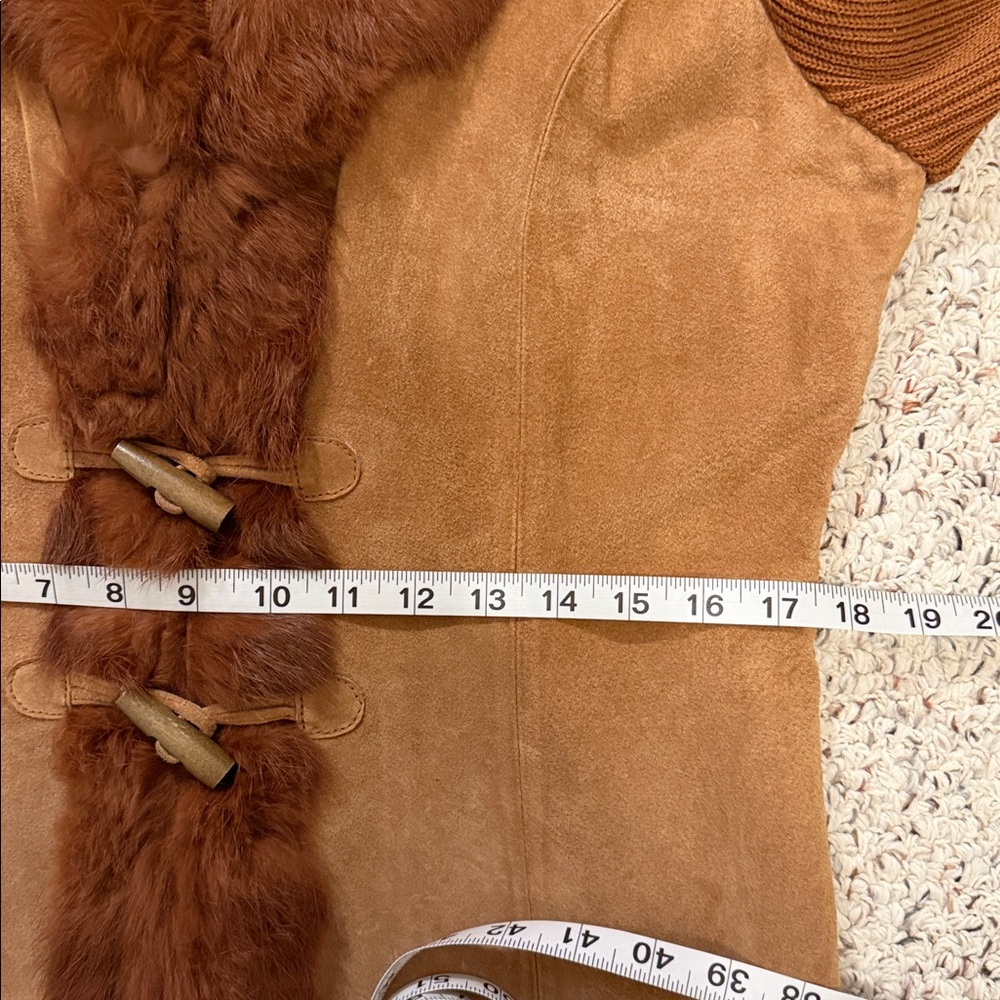 Nygard Collection Rabbit Fur Collar Jacket - Picture 13 of 14